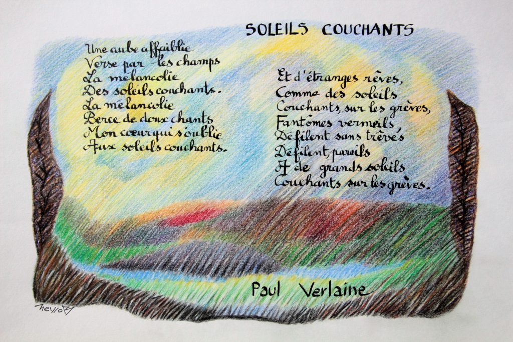 Soleils couchants P Verlaine